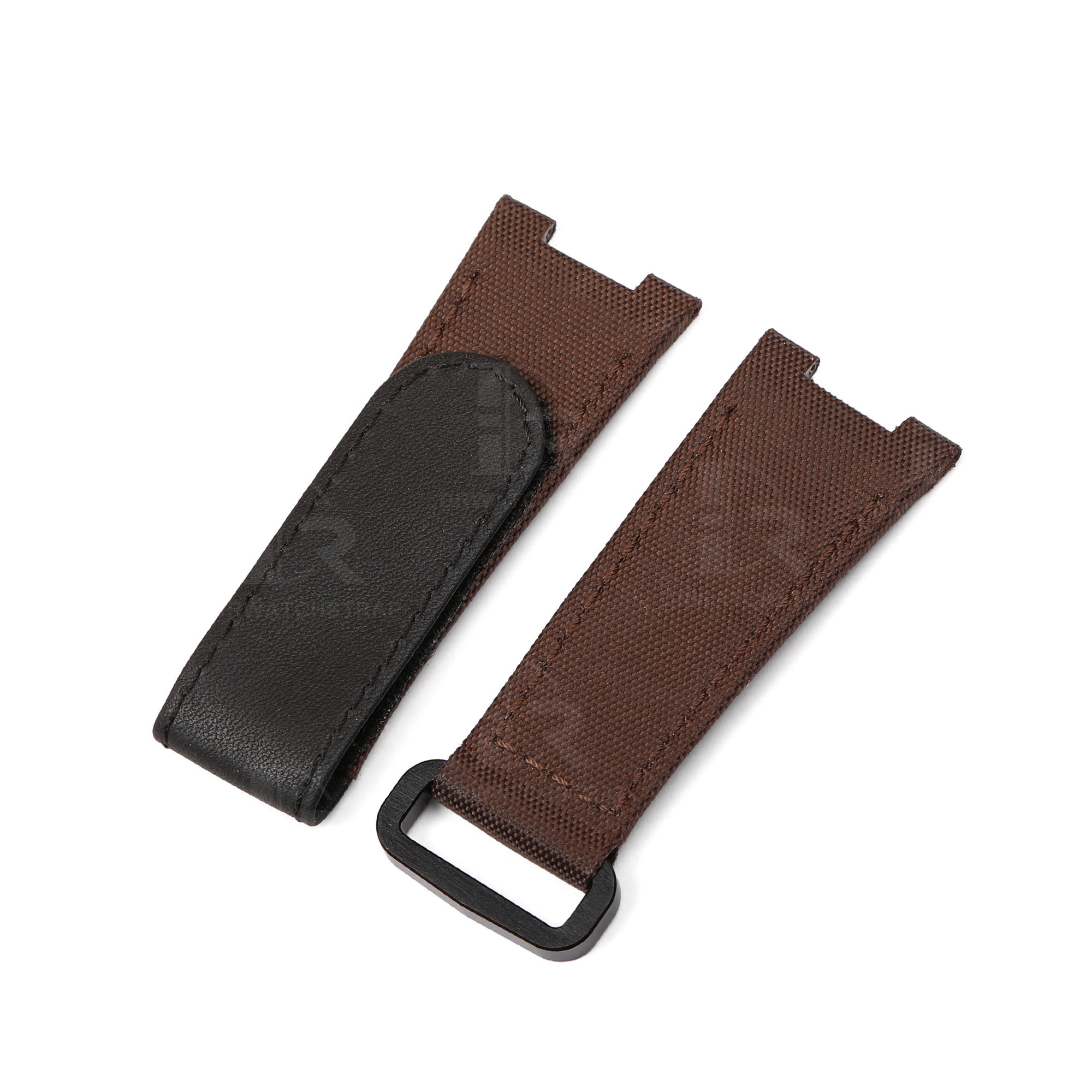 Buy Custom patek philippe nautilus 5711 Dark Brown Velcro strap Nylon for 5712 7010 Replacement for watch band