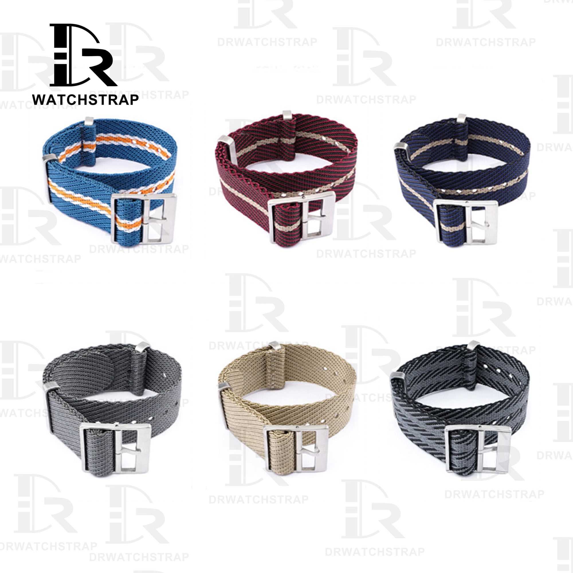 Buy Replacement Blancpain x Swatch watchbands 20mm Blancpain nato strap (4)