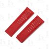 Custom Seiko 5 sports 55th anniversary ultraseven limited edition Red rally leather strap 20mm replacement watch band