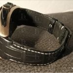 Franck Muller Conquistador black alligator leather strap