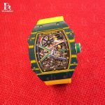 Buy Custom Franck Muller Vanguard v41 White Canvas Pattern Rubber velcro watch band for FM strap (1)
