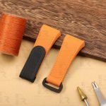 Custom rubber velcro elastic best quality material replacement watch strap Richard Mille RM band aftermarket for sale