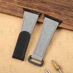 Buy Custom Hublot Big Bang-E 440 Red canvas Velcro straps Handmade watch strap (2)