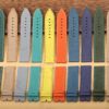 Buy Custom Blancpain x Swatch leather strap 22mm Orange Calfskin leather watch band calf (5)