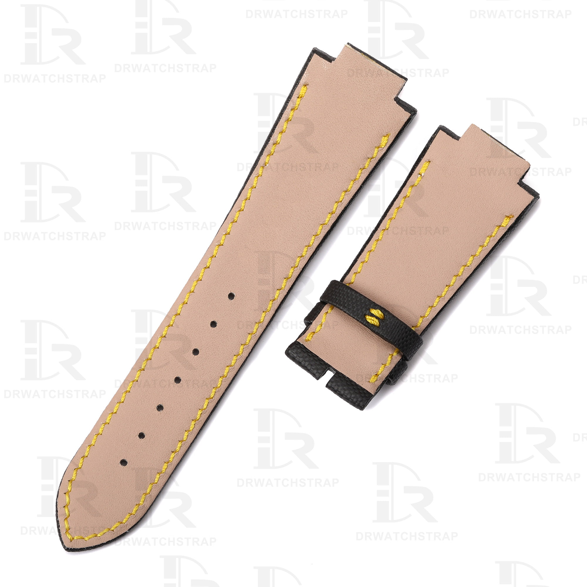 Buy Custom Girard Perregaux laureato watch strap Black Select High-density Canvas Nylon Replacement watch bands (2)