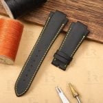 Buy Custom Girard Perregaux laureato watch strap Black Select High-density Canvas Nylon handcrafted watch bands