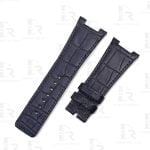 Custom Genuine Alligator leather Tiffany Blue Quickswitch leather strap and watch band replacement 19mm 20mm for Cartier Roadster Chronograph, XL, 2510, GMT 19mm 20mm