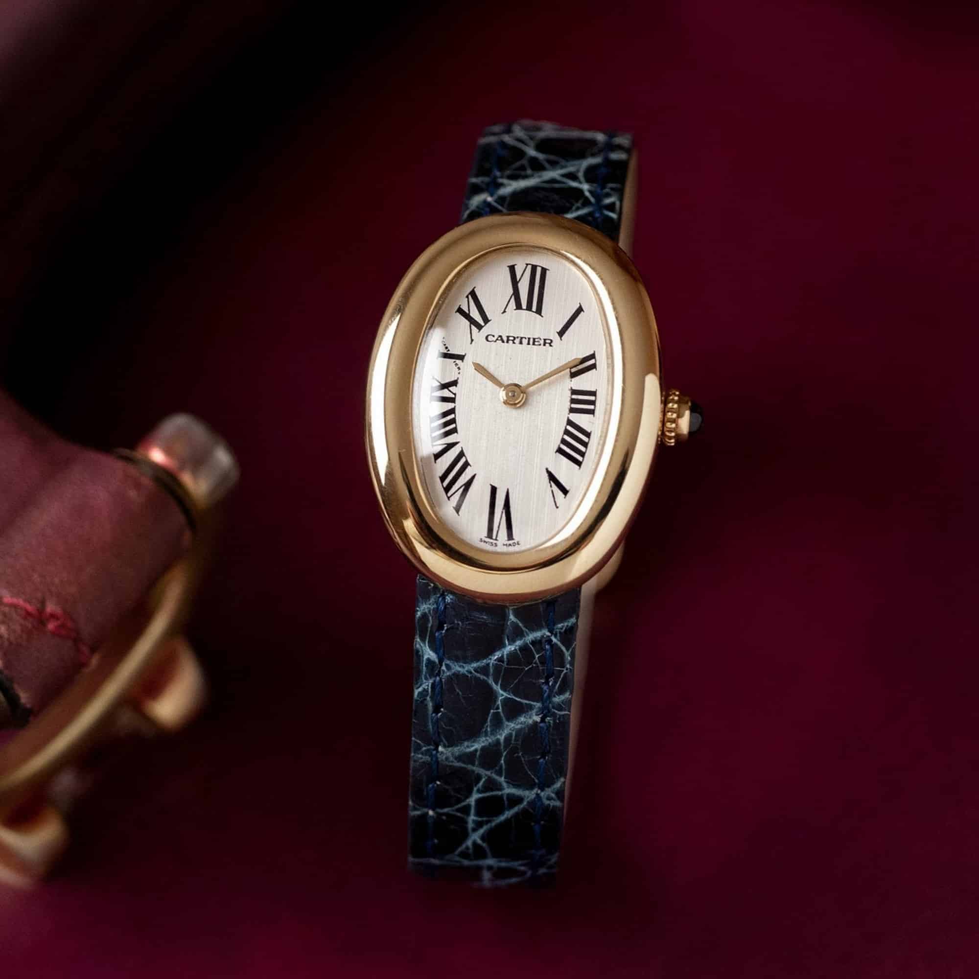 Cartier Baignoire vintage watch