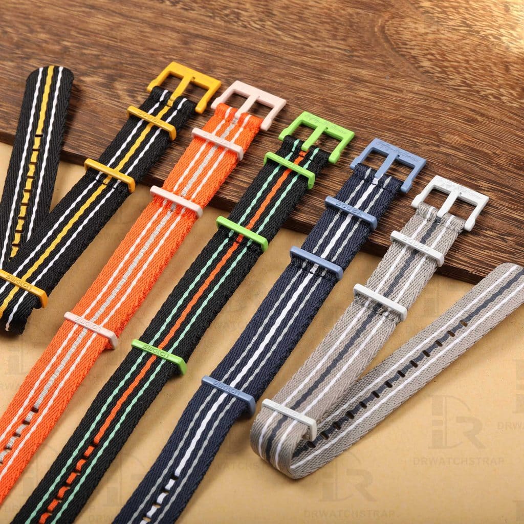 Buy Blancpain x Swatch 22mm Orange nato watch strap (2)