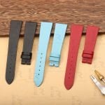 Best quality handmade OEM satin material Vanilla Black watch strap and watch band replacement for cartier baignoire ladies watch online - Shop the high-end quality straps and watchbands from DR Watchstrap for sale at a low price