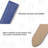 Buy Custom Cartier Santos Galbée leather straps Blue Calfskin watchband 14mm 16mm 18mm 19mm (2)
