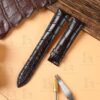 Buy Custom Corum twenty dollar gold coin watch strap 20mm Brown Alligator leather watch straps