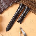 Buy custom Jaeger LeCoultre Master Compressor Brown lecoultre watch strap 21mm handmade for sale