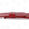 Buy custom Tag Heuer formula 1 watch band Red Patent leather straps replacement 17mm (2)
