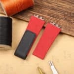 Apple gray canvas nylon velcro watch strap (2)