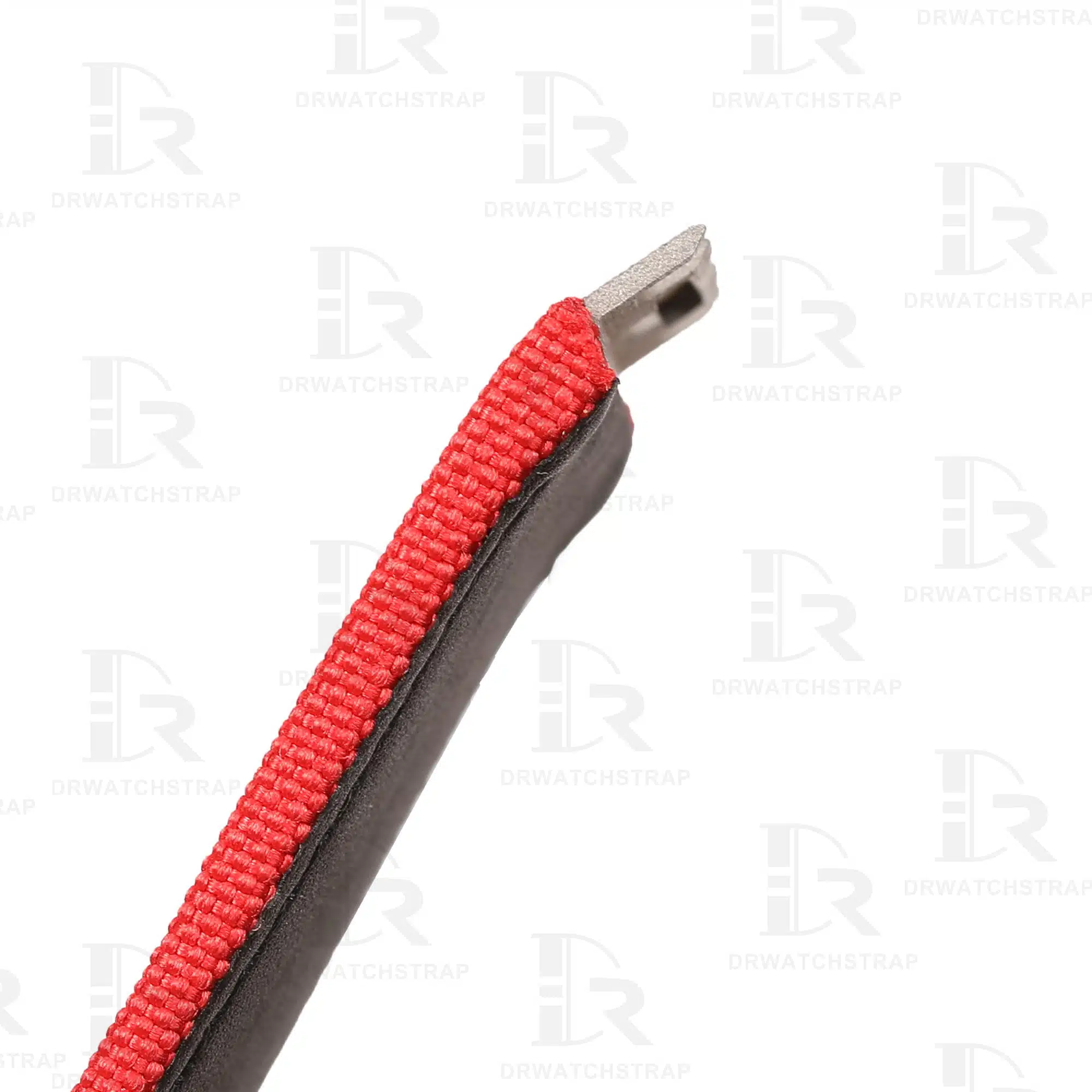 Buy Custom Hublot Big Bang-E 440 Red canvas Velcro straps Handmade watchbands (2)