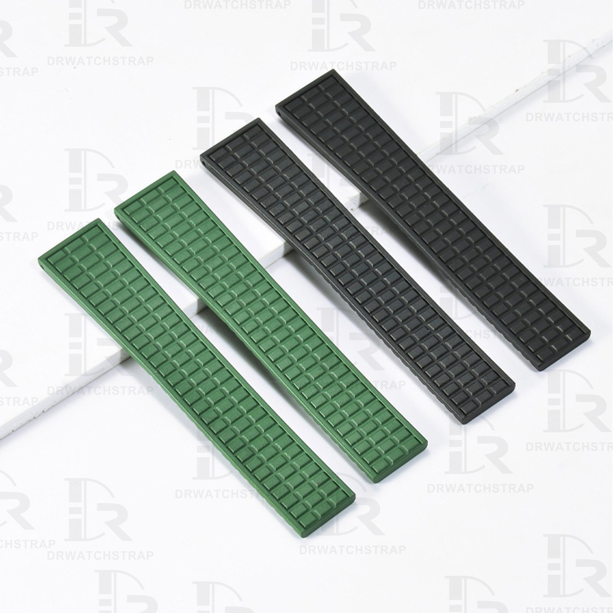 Buy Patek Philippe Aquanaut 5069 5067 5068 5072 19mm Lady's Black rubber watch strap replacement watch band