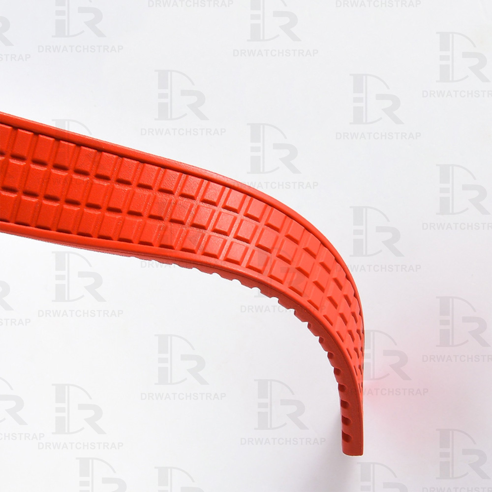Buy Patek Philippe Aquanaut 5069 5067 5068 5072 19mm Lady's Red rubber watch strap replacement watchbands (2)