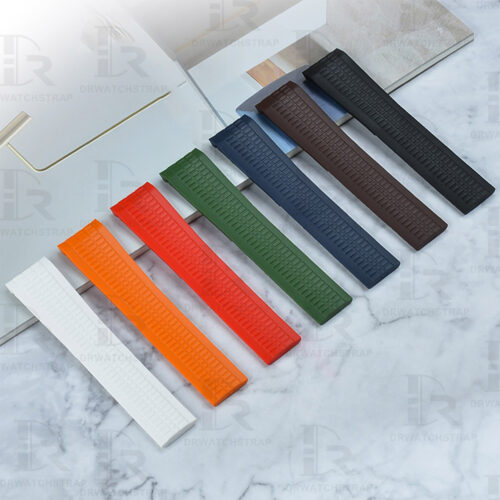 Buy Replacement Patek philippe aquanaut 5164 5167 5968 watch band 21mm men's Black rubber watch strap (1)