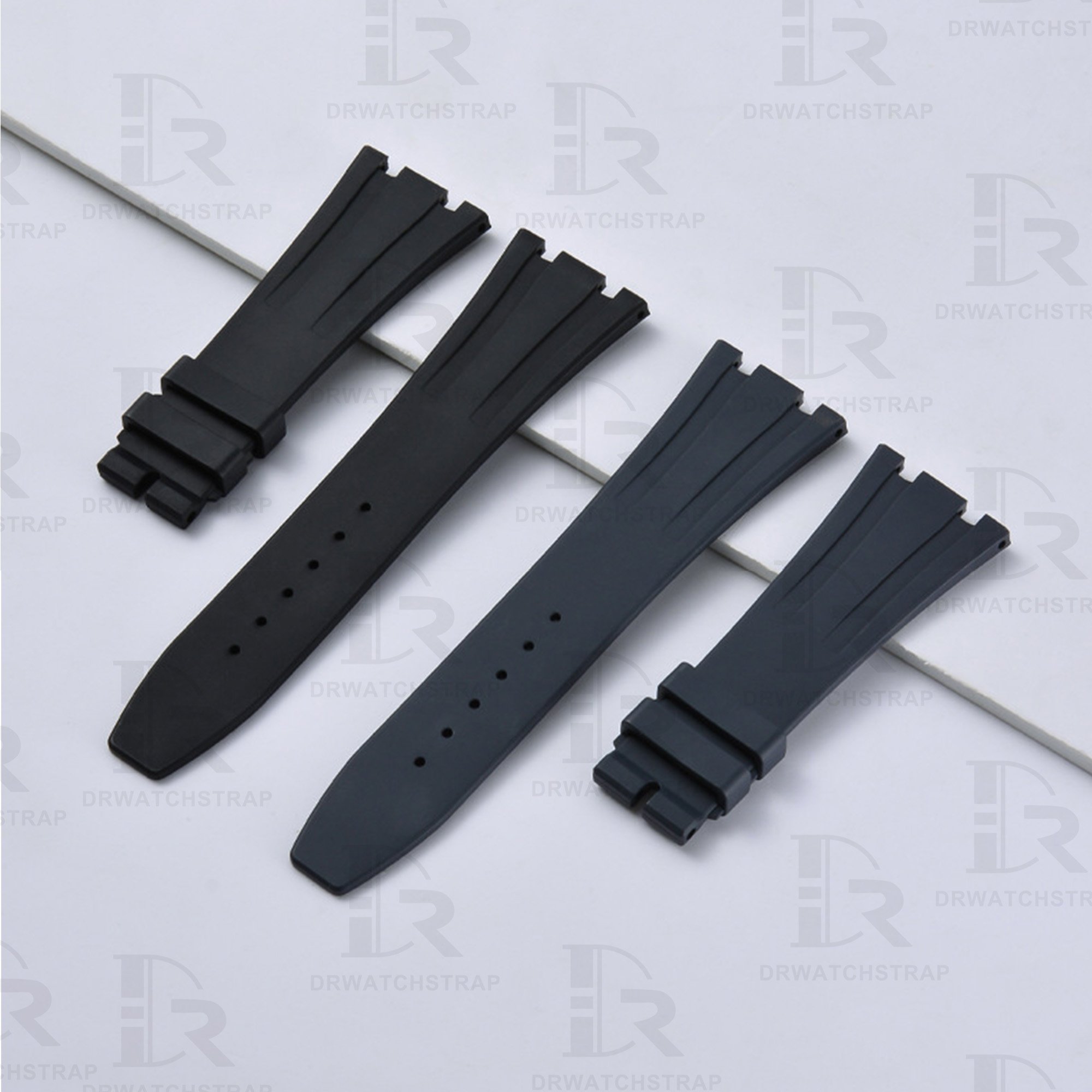 Buy Replacement audemars piguet royal oak offshore ap watch rubber clad strap Dark Blue 15202 15450st 15300 15400st 15500st 26331 26320 26239 for sale price band (2)