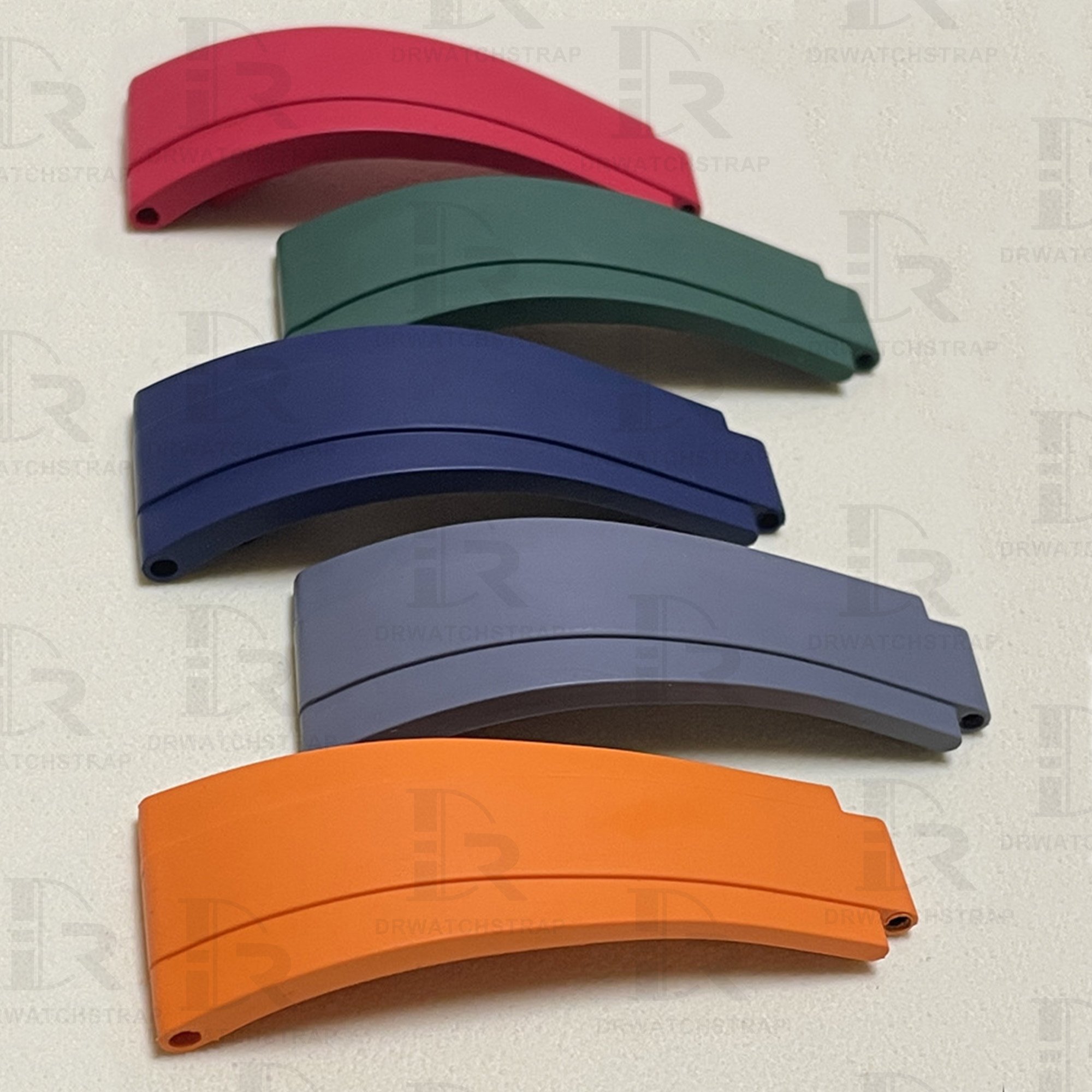 Buy replacement Rolex Submariner Daytona oysterflex rubber strap 20mm 21mm 22mm watch bands
