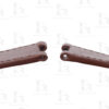 Custom Brown Calfskin leather strap Van Cleef & Arp els la Collection Moonphase 35001 ladies 18mm replacement watchbands (2)