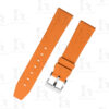 Quick release FKM rubber watch strap 18mm 19mm 20mm 21mm 22mm 23mm 24mm Orange watch band