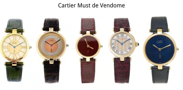 Cartier Ronde Must de Vendome 925 watch