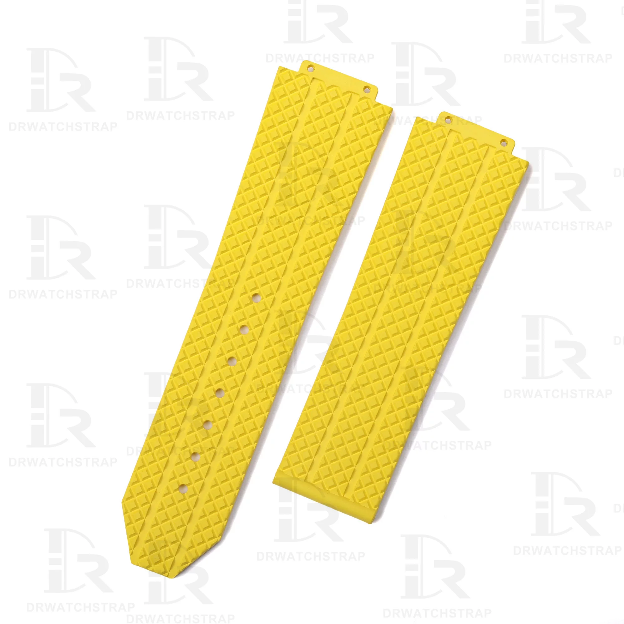 Buy replacement Hublot Big Bang classic fusion watch band Yellow rubber strap watch bands