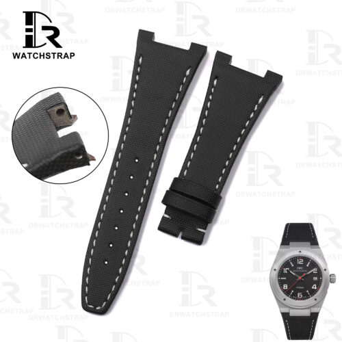 Handmade IWC Ingenieur IW322703 Canvas Nylon watch band 3227 3239 IW378401 IW378404 IW323601 28mm 29mm 32mm Mission Earth Replacement Black Canvas Nylon strap (1) Handmade IWC Ingenieur IW322703 Canvas Nylon watch band 3227 3239 IW378401 IW378404 IW323601 28mm 29mm 32mm Mission Earth Replacement Black Canvas Nylon strap (1)