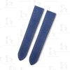 Buy Custom Cartier santos galbée xl straps handmade Blue Epsom Calfskin leather watch strap