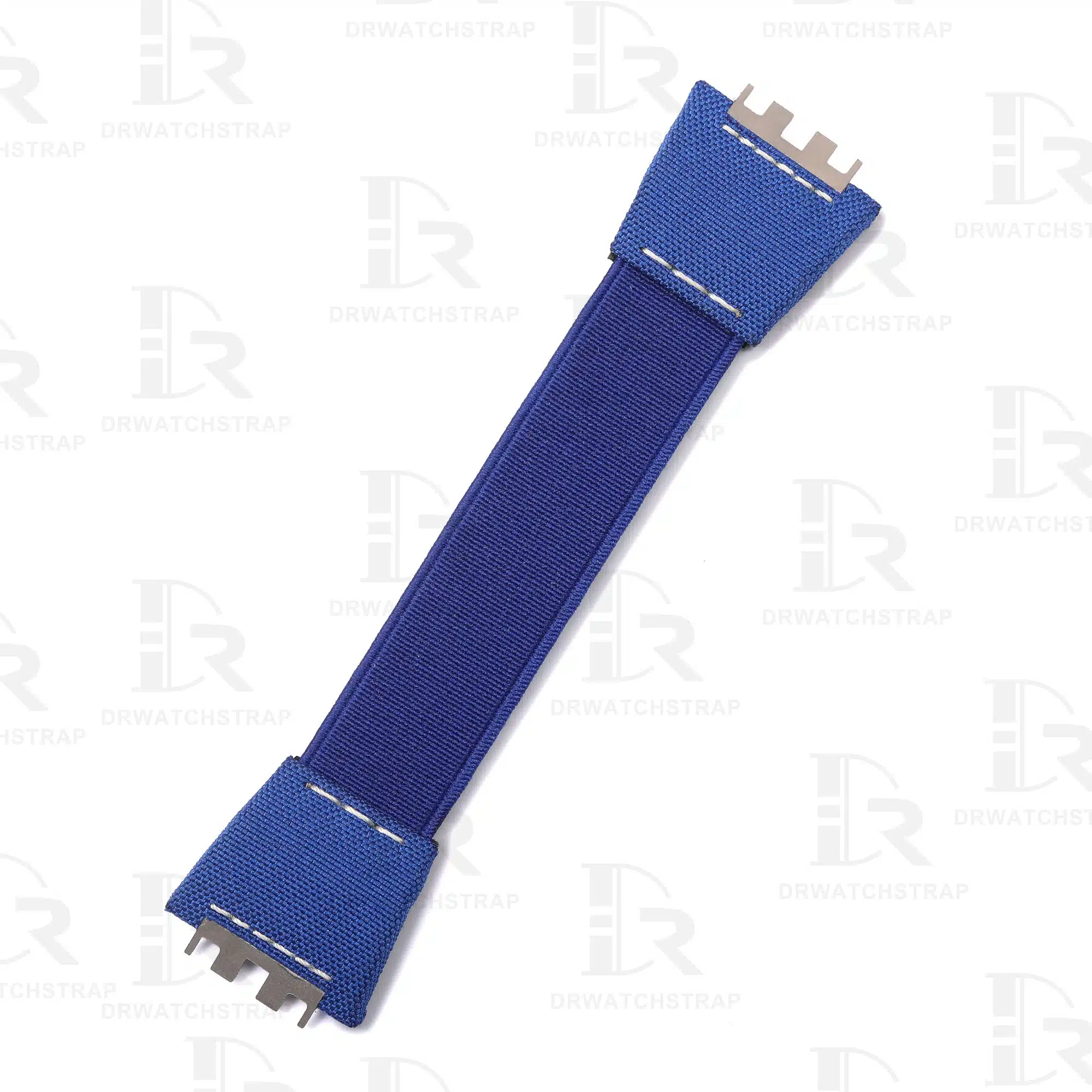 Buy Custom elastic Hublot band replacement Handmade Blue elastic watch bands for sale