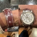 Custom Genuine handmade brown alligator crocodile Belly-scale Quickswitch leather strap and watch band replacement 19mm 20mm for Cartier Roadster Chronograph, XL, 2510, GMT 19mm 20mm mens and womens watch for sale, quick release systoem easy change between rubber, kevlar and braceleet straps - Shop the premium straps and watch bands Free shipping to US, UK and whole world