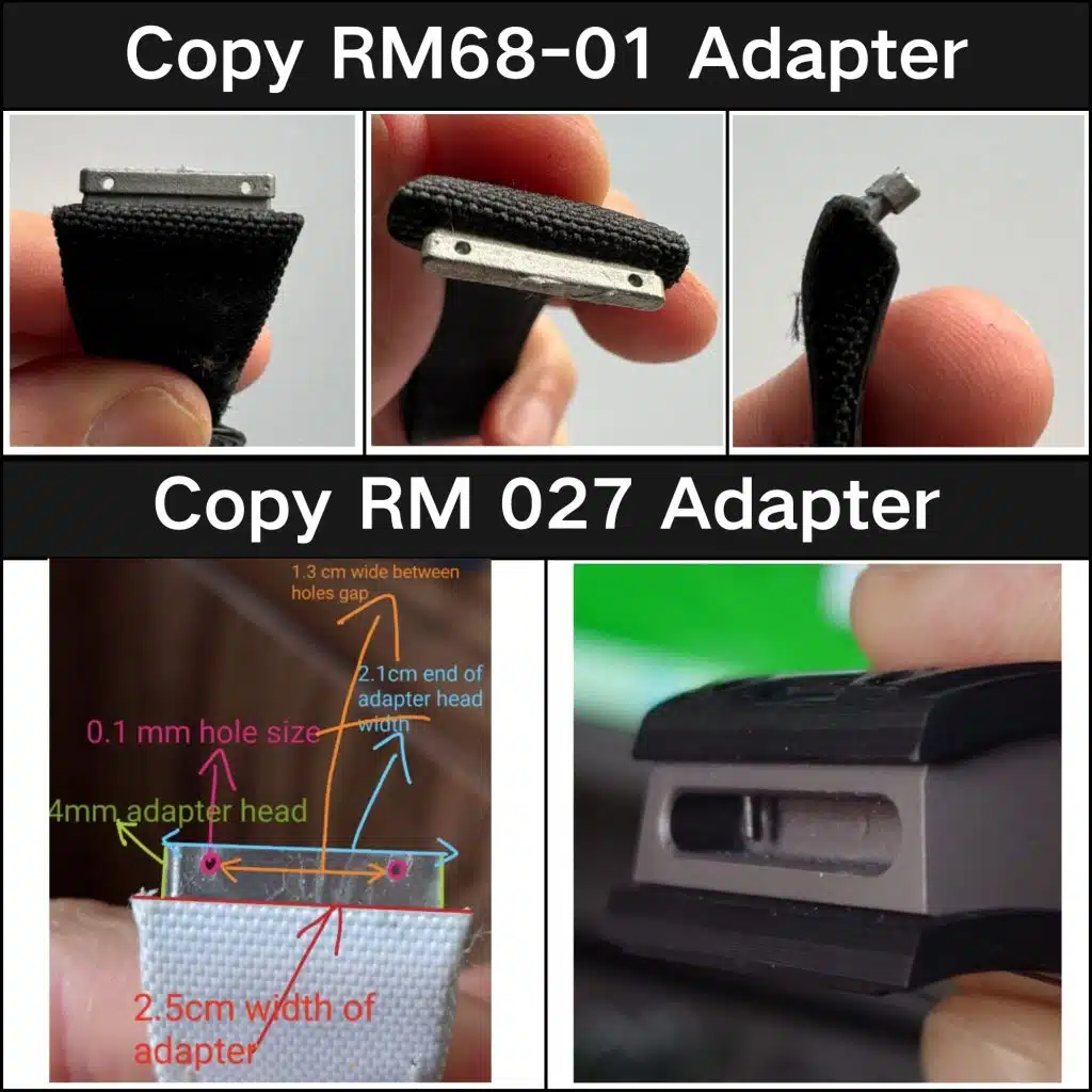 Copy Richard Mille Watch Band Adapter Replica watches (1)