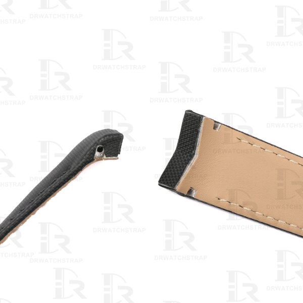 Handmade Custom Black Nylon strap for Corum Admiral Legend Replacement watch bands for sale (1)