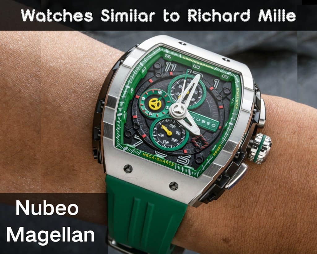 Nubeo Magellan Automatic Limited Edition watch similar to richard mille