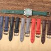 Replacement non leather watch straps - Vegan Rubber 20mm 21mm 22mm Black watchbands (2)