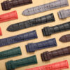 Replacement non leather watch straps - Vegan Rubber 20mm 21mm 22mm Blue watch bands (1)