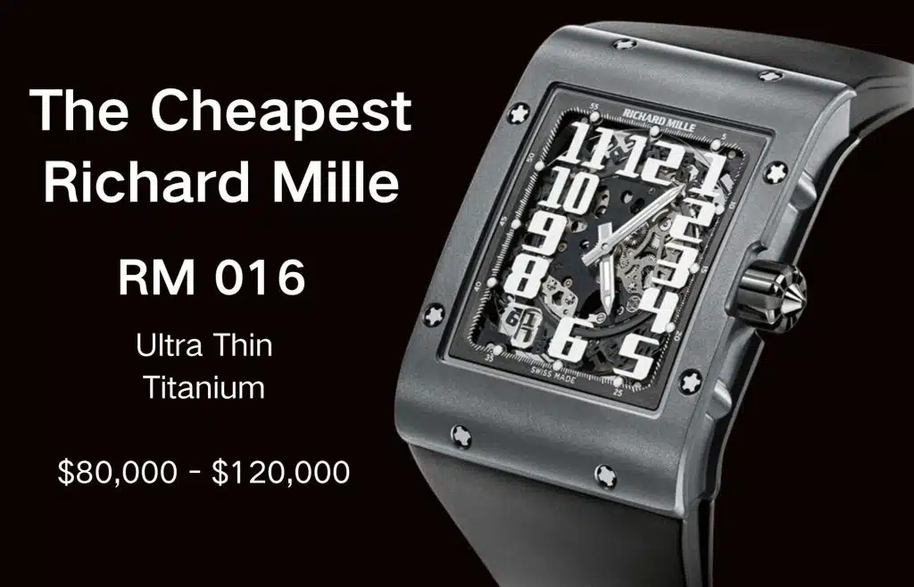 Richard Mille Watch Price List for All Models Drwatchstrap