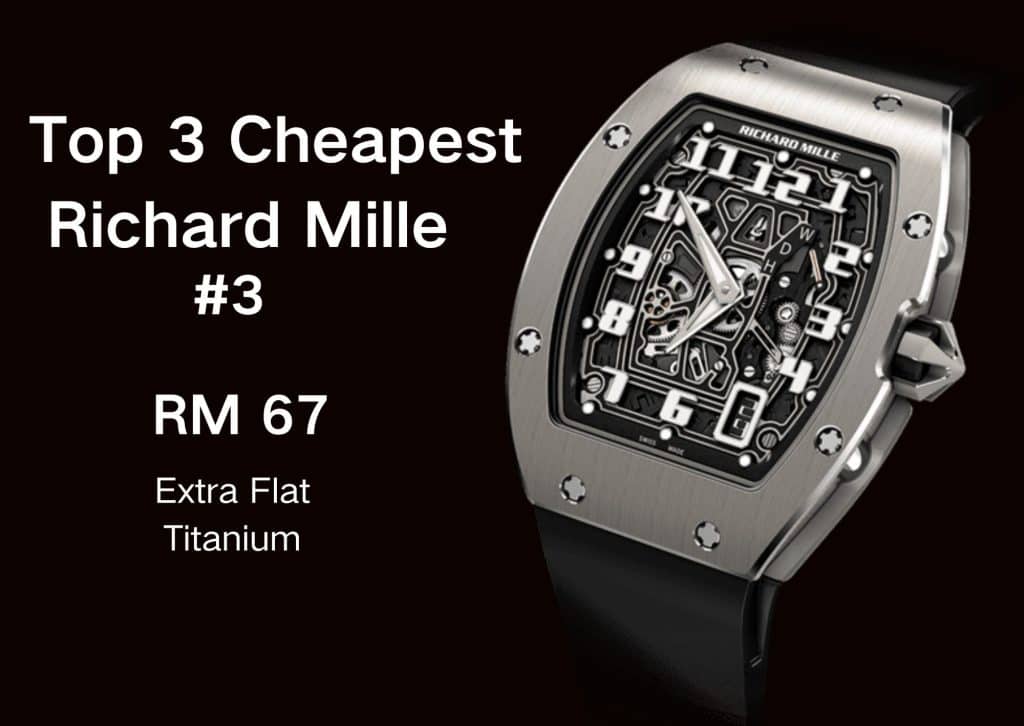 Top 3 Cheapest Richard Mille Watches Drwatchstrap