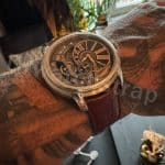 Handmade aftermarket leather straps Brown Alligator for AP Audemars Piguet Royal Oak watch bands