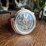 Custom handmade brown alligator replacement watchband fit for Audemars Piguet Royal Oak Mens Watch straps