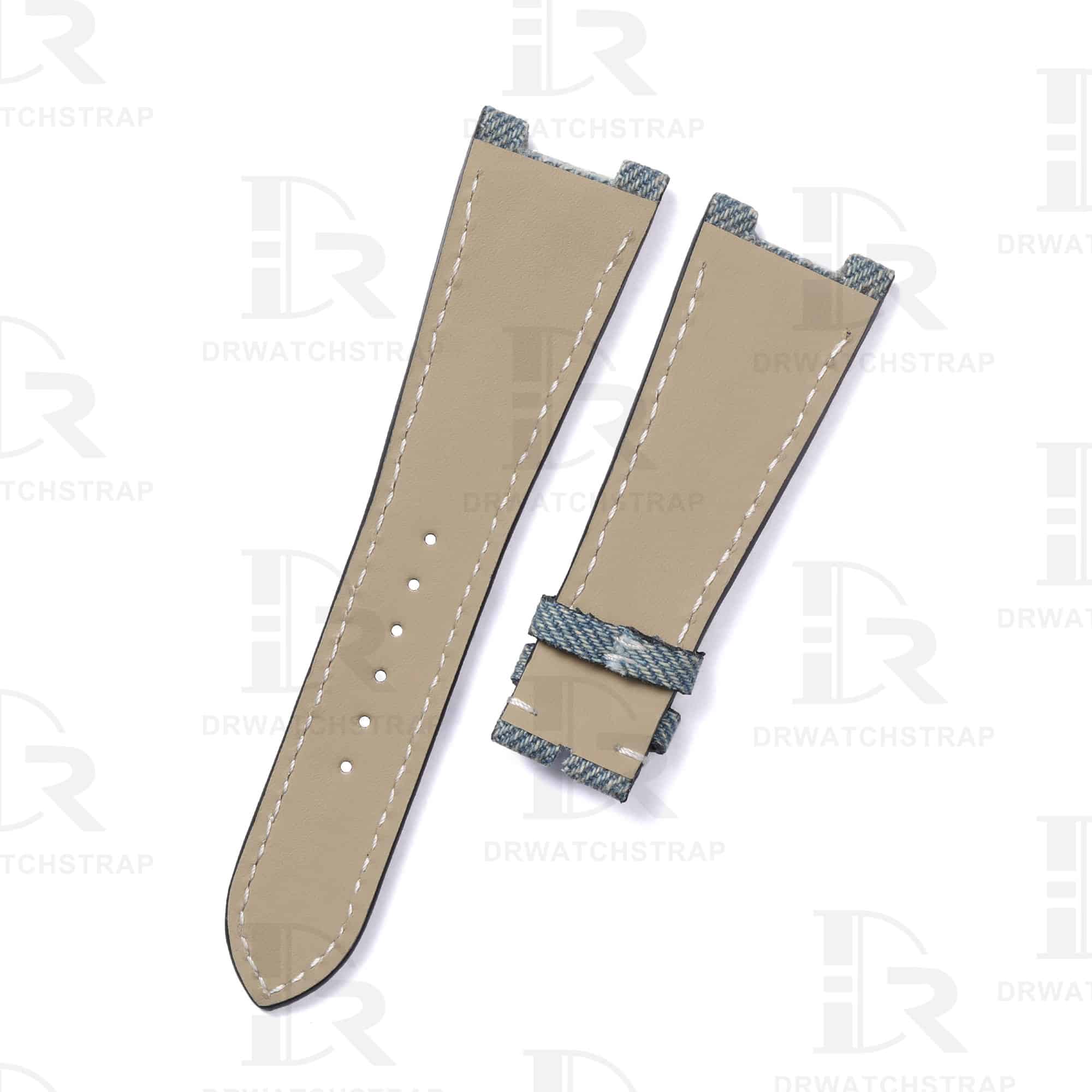 Buy Custom patek philippe Nautilus 5711 Denim strap 21mm 25mm replacement watch bands (2)