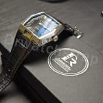 IWC Da Vinci Vintage IW546101 Black Alligator leather watch band strap for sale (4)