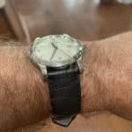 Handmade Black Canvas Nylon Fabric watch strap fit for Jaeger Lecoultre Reverso Mens (1)