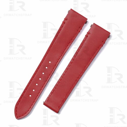 Custom New Cartier Santos Blue leather watch strap 19mm 21mm replacement watch strap Custom New Cartier Santos Blue leather watch strap 19mm 21mm replacement watch strap