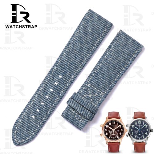 Buy custom handmade blue jeans Denim leather watch bands for patek philippe calatrava 5524r strap 21mm replacement (1) Buy custom handmade blue jeans Denim leather watch bands for patek philippe calatrava 5524r strap 21mm replacement (1)