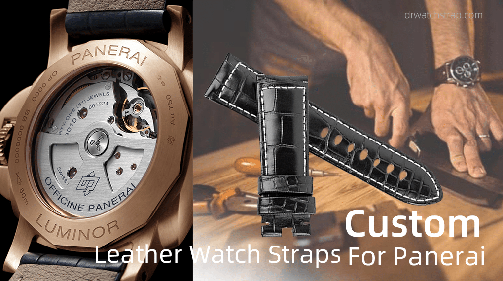 Custom Leather Watch Straps For Panerai