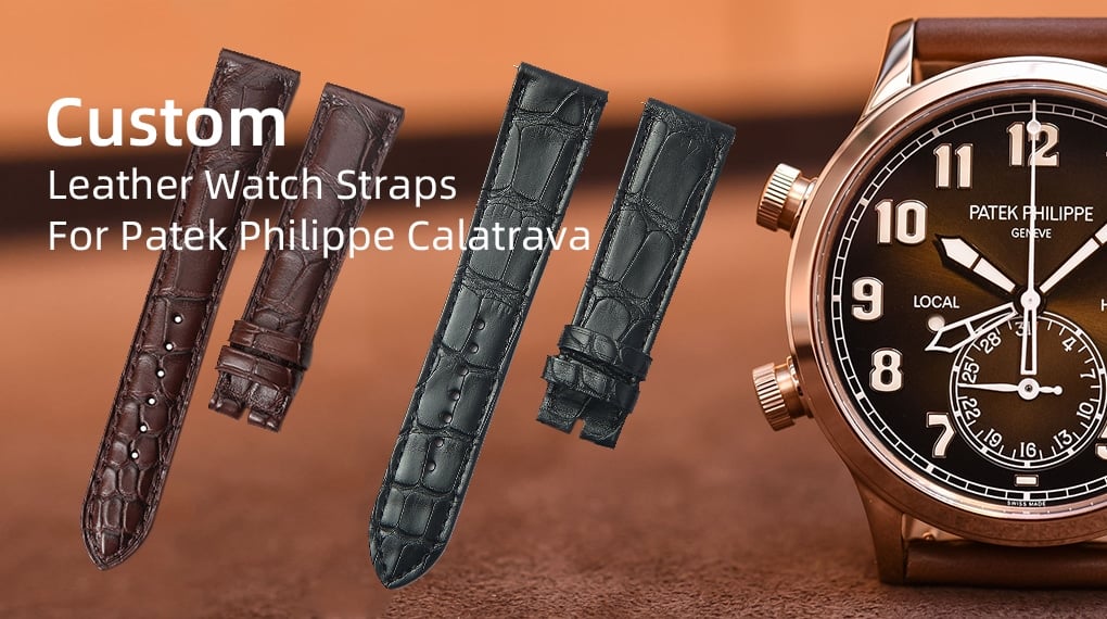 Custom Leather Watch Straps For Patek Philippe Calatrava