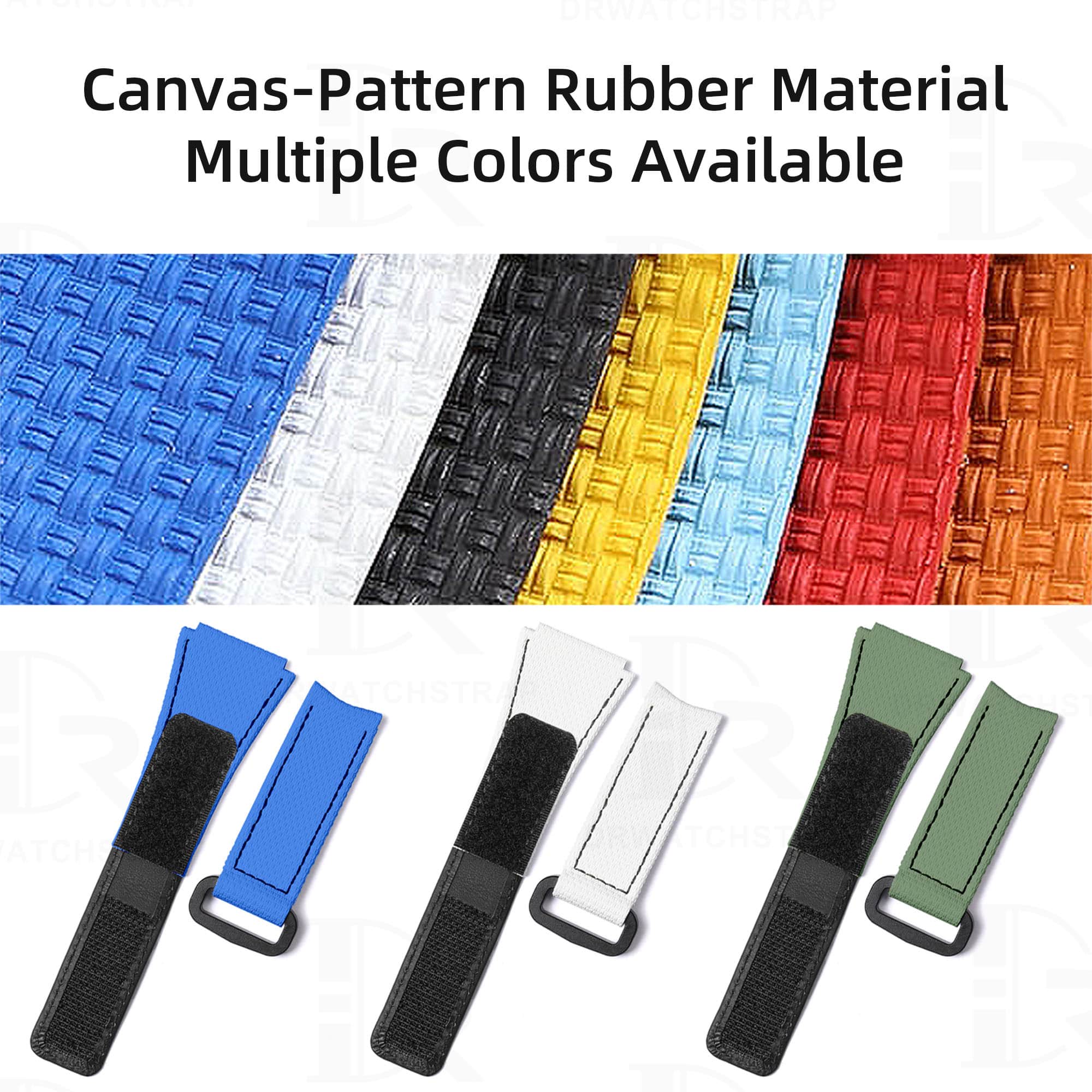 Buy Custom Handmade White Rubber Velcro MB&F Maximilan Büsser & Friends watch strap (9)